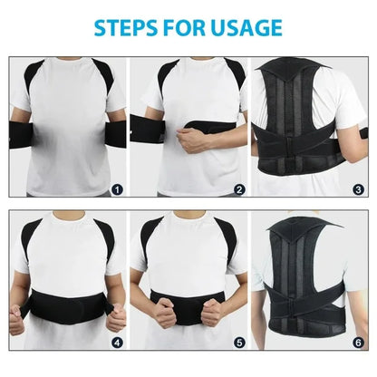 Chaleco Corrector de Postura Ergonómico