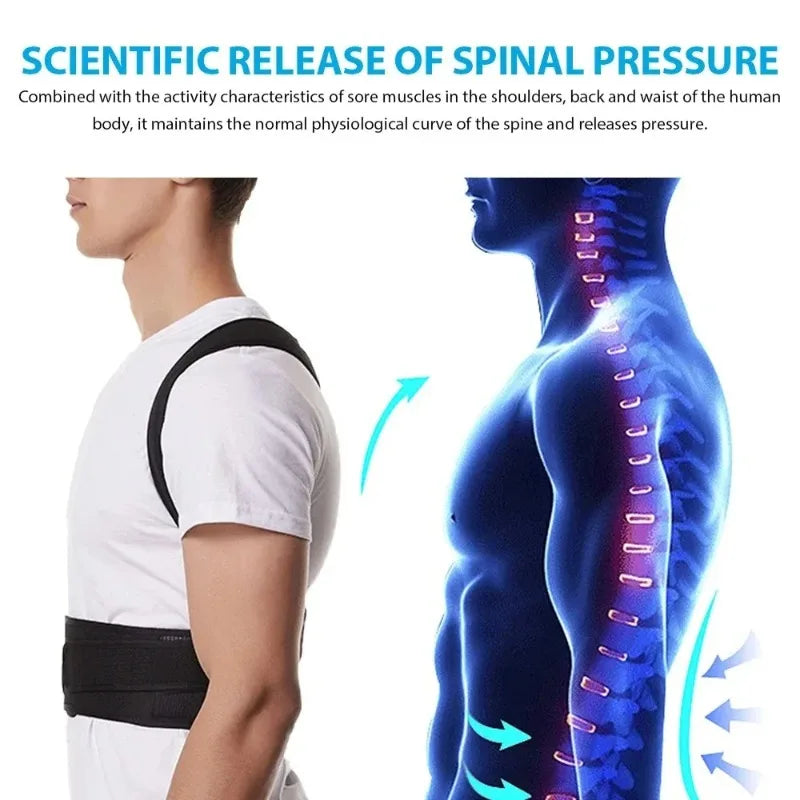 Chaleco Corrector de Postura Ergonómico