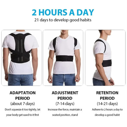 Chaleco Corrector de Postura Ergonómico